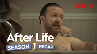 After Life S1 Official Recap  Netflix [upl. by Aynosal]