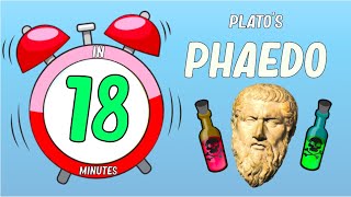 PLATOS PHAEDO Socrates Death Explained  Ancient Greek Philosophy [upl. by Doss]